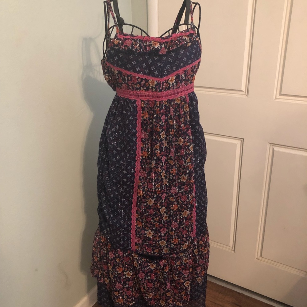 💜Kids maxi printed dress💜